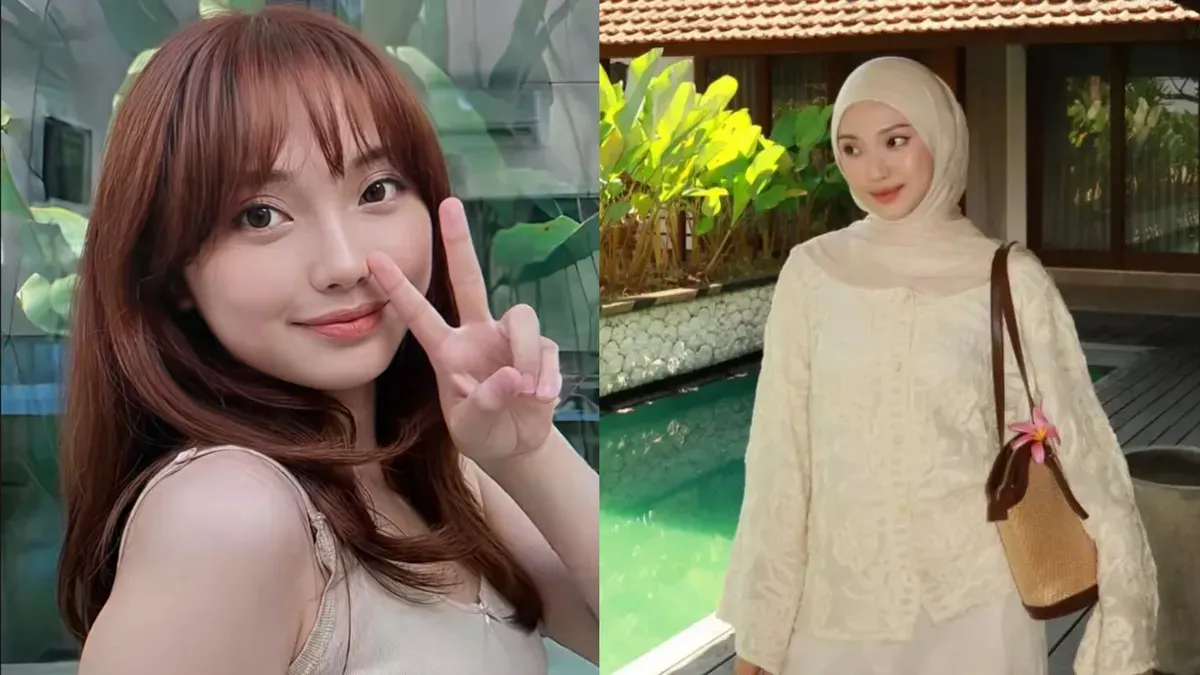 Penampilan baru Jule tanpa hijab buat heboh media sosial hingga disebut mirip artis Korea (Sumber: TikTok/juleetralala50)