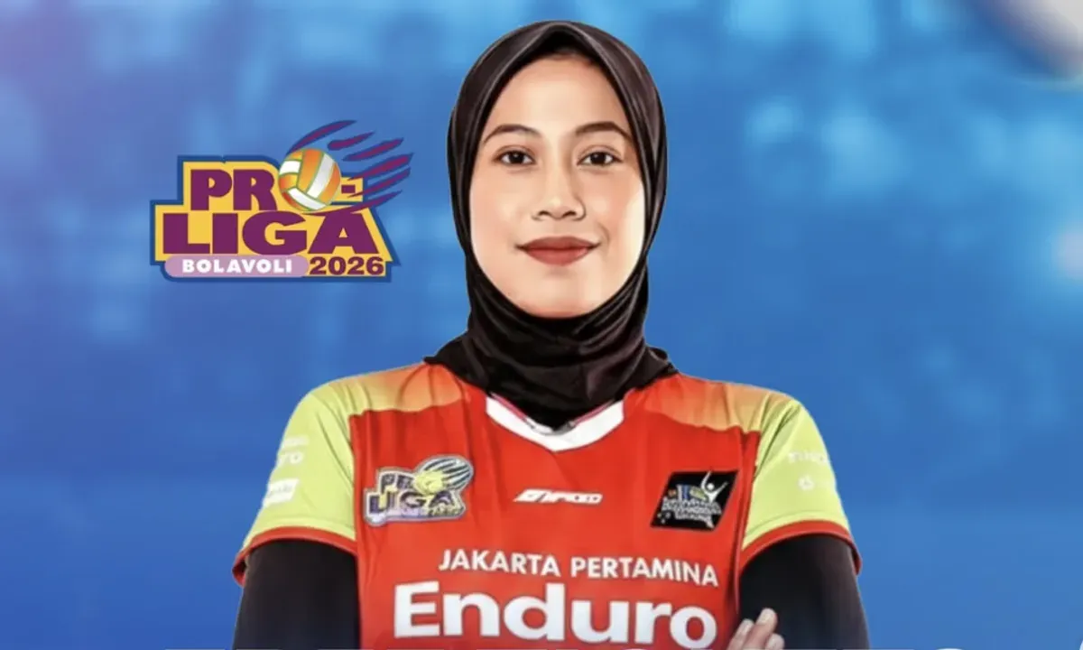 Potret Megawati Hangestri di Proliga 2026 (Sumber: Instagram/@jpevolley)