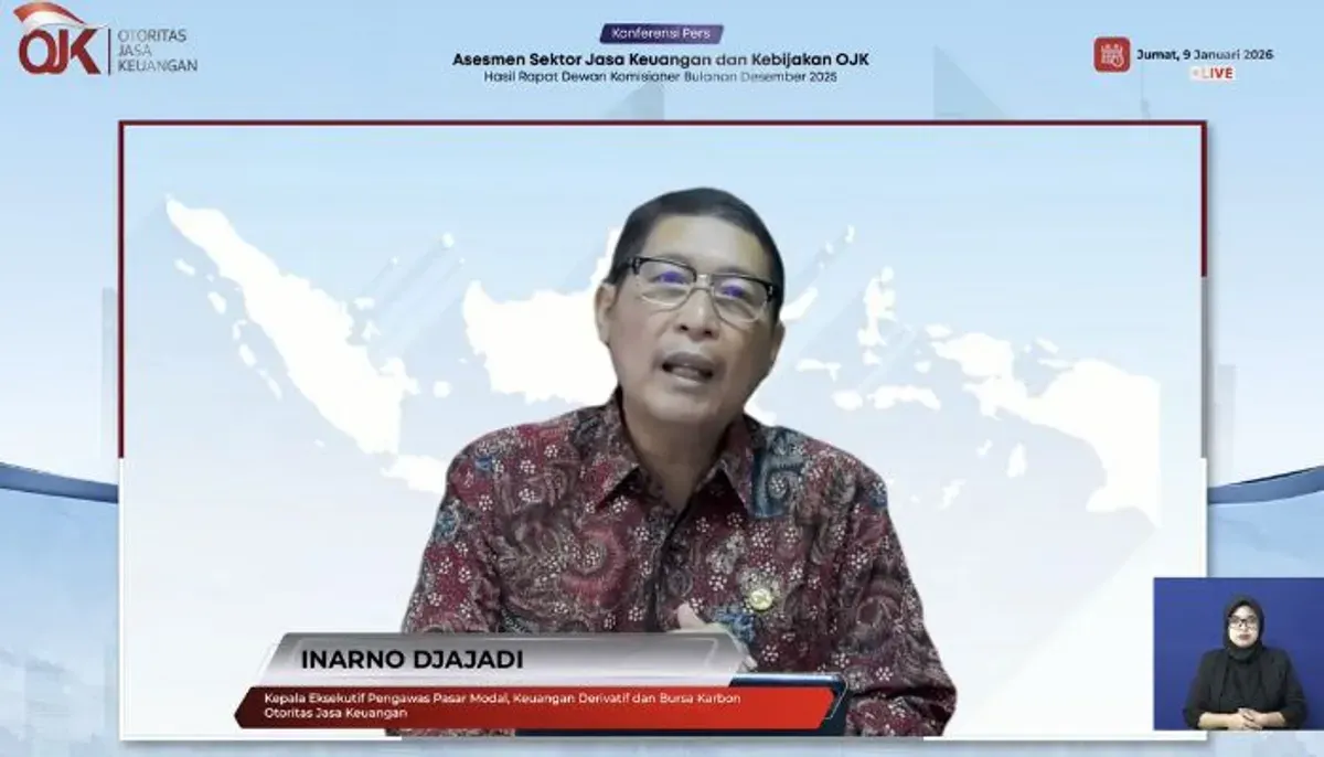 OJK merespons target IHSG 10.000 pada 2026 dengan menyiapkan strategi penguatan emiten, free float, dan peran investor institusi. (Sumber: YouTube/Otoritas Jasa Keuangan)