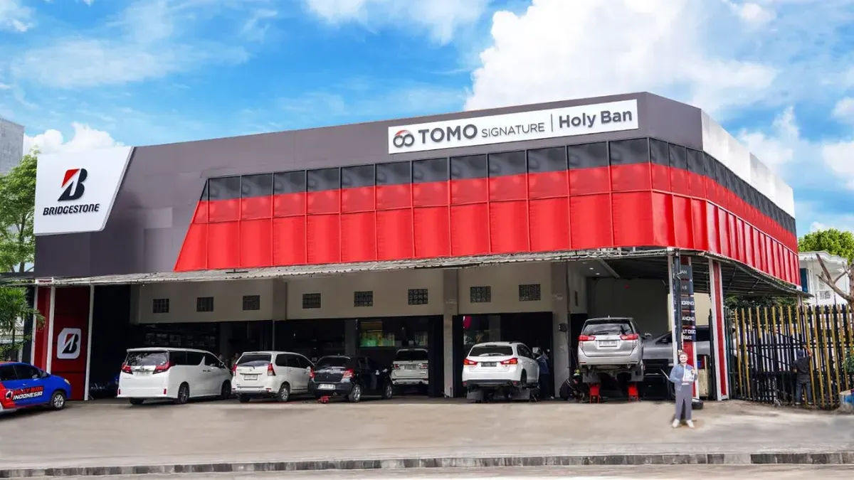 Bridgestone Indonesia membuka TOMO Signature Holy Ban di Pluit. (Sumber: Bridgestone)
