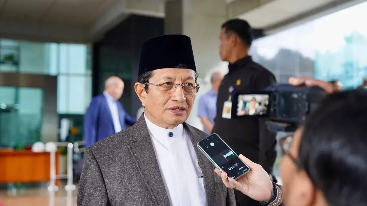 Menteri Agama Nasaruddin Umar, Menag menegaskan layanan publik harus tetap berjalan optimal, termasuk layanan nikah dan keagamaan di seluruh Indonesia.(Sumber: Dok. Kemenag)