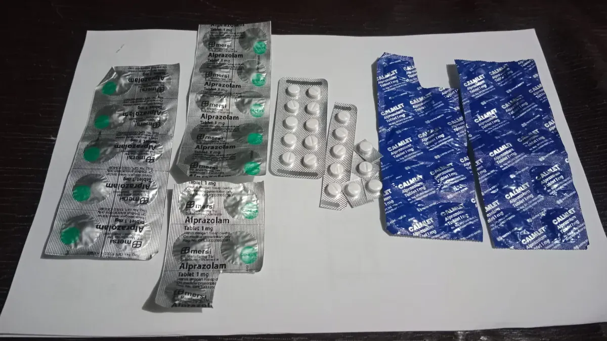 Barang bukti obat terlarang yang disita dari dua pengedar di wilayah Kota Tangerang. (Sumber: Dok. Polres Metro Tangerang Kota)