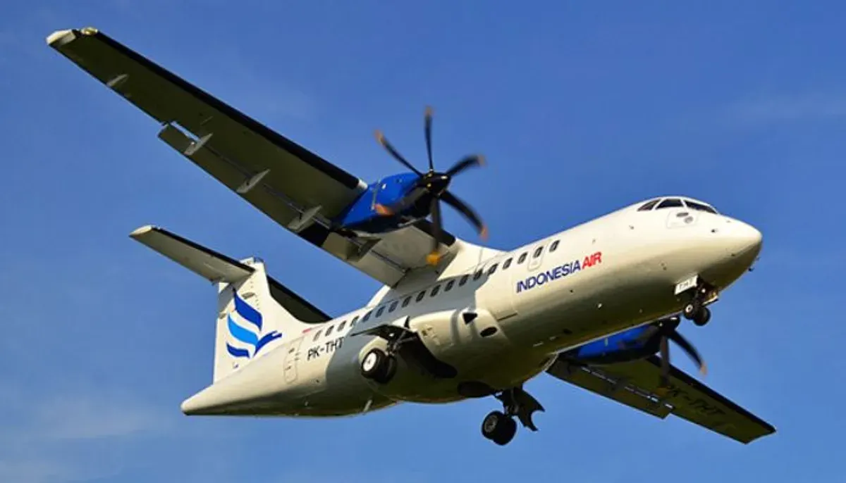 Insiden hilang kontak pesawat ATR 42-500 di Maros memicu operasi pencarian besar-besaran. (Sumber: indonesia-air.com)