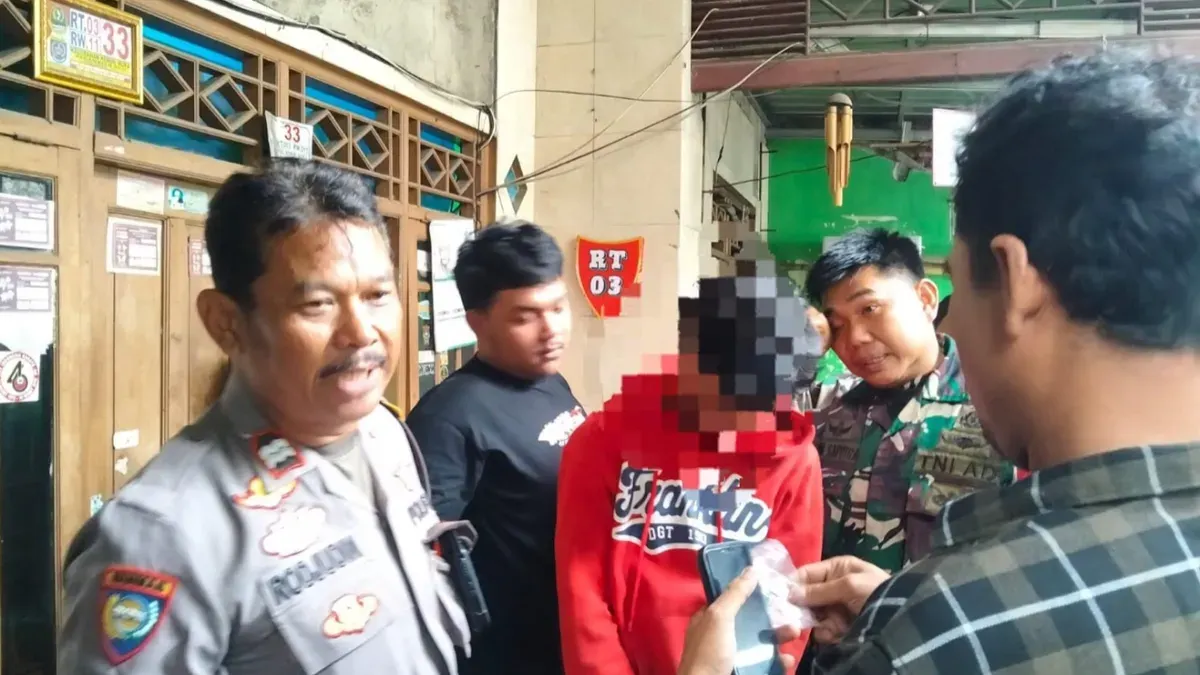 Pelaku ABH ditangkap polisi diduga akan edarkan narkoba jenis sabu di Depok. (Sumber: Polsek Beji)