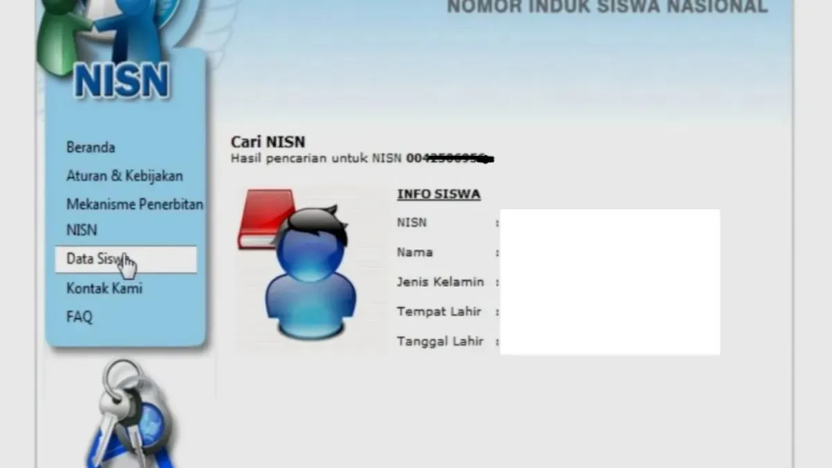Cara cek NISN online di web resmi. (Sumber: Kemdikbud)