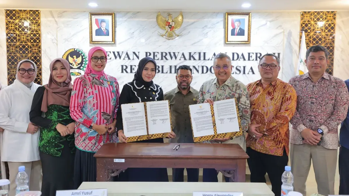 Komite III DPD RI dan BPKH menggelar rapat pengawasan haji 2026 di Kompleks Parlemen Senayan, Jakarta Pusat, Selasa, 20 Januari 2026. (Sumber: Dok. Istimewa)