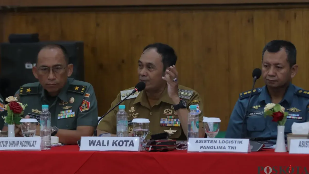Pemerintah Kota Cimahi bersama Pemerintah Provinsi Jawa Barat dan instansi terkait menggelar rapat koordinasi lanjutan persiapan pembangunan Underpass Jalan Gatot Subroto. (Sumber: Poskota/Gatot Poedji Utomo)