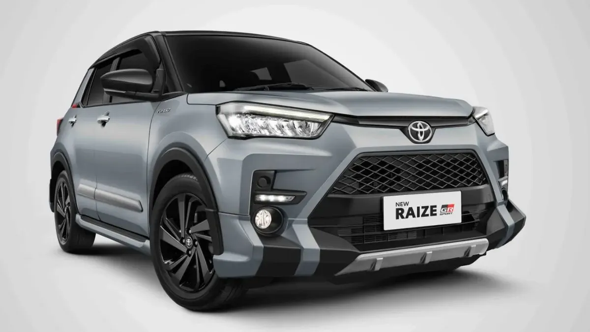 Mobil Toyota New Raize mendapat penyegaran desain dan fitur. (Sumber: Dok. Toyota)