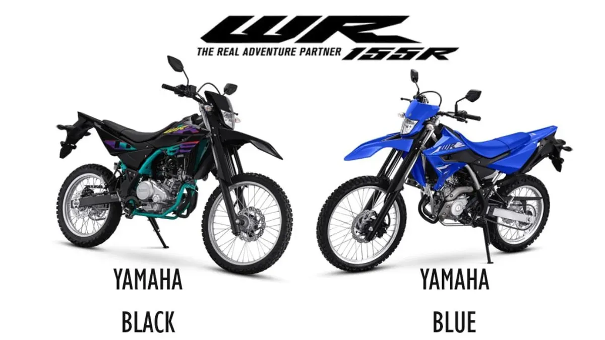 Motor Yamaha WR155 R 2026 hadir dengan desain bodi dan grafis baru. (Sumber: Dok. Yamaha)
