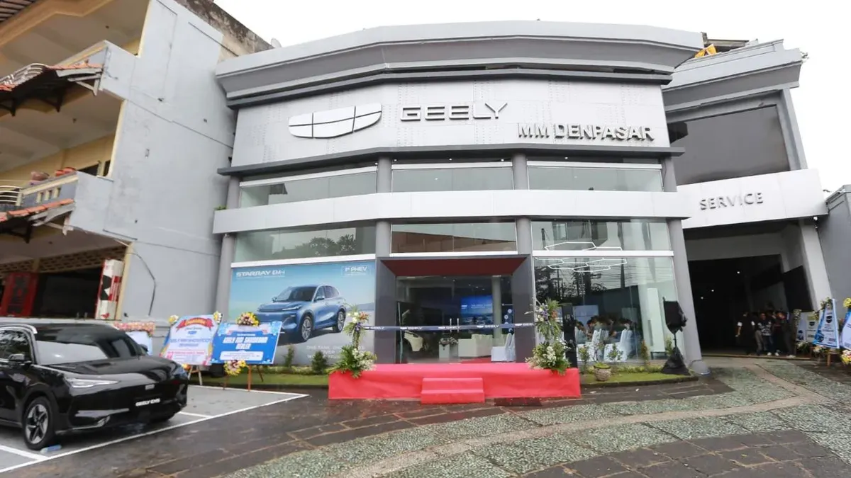Geely Auto Indonesia meresmikan dealer mobil pertamanya di wilayah Denpasar, Bali. (Sumber: Dok. Geely)