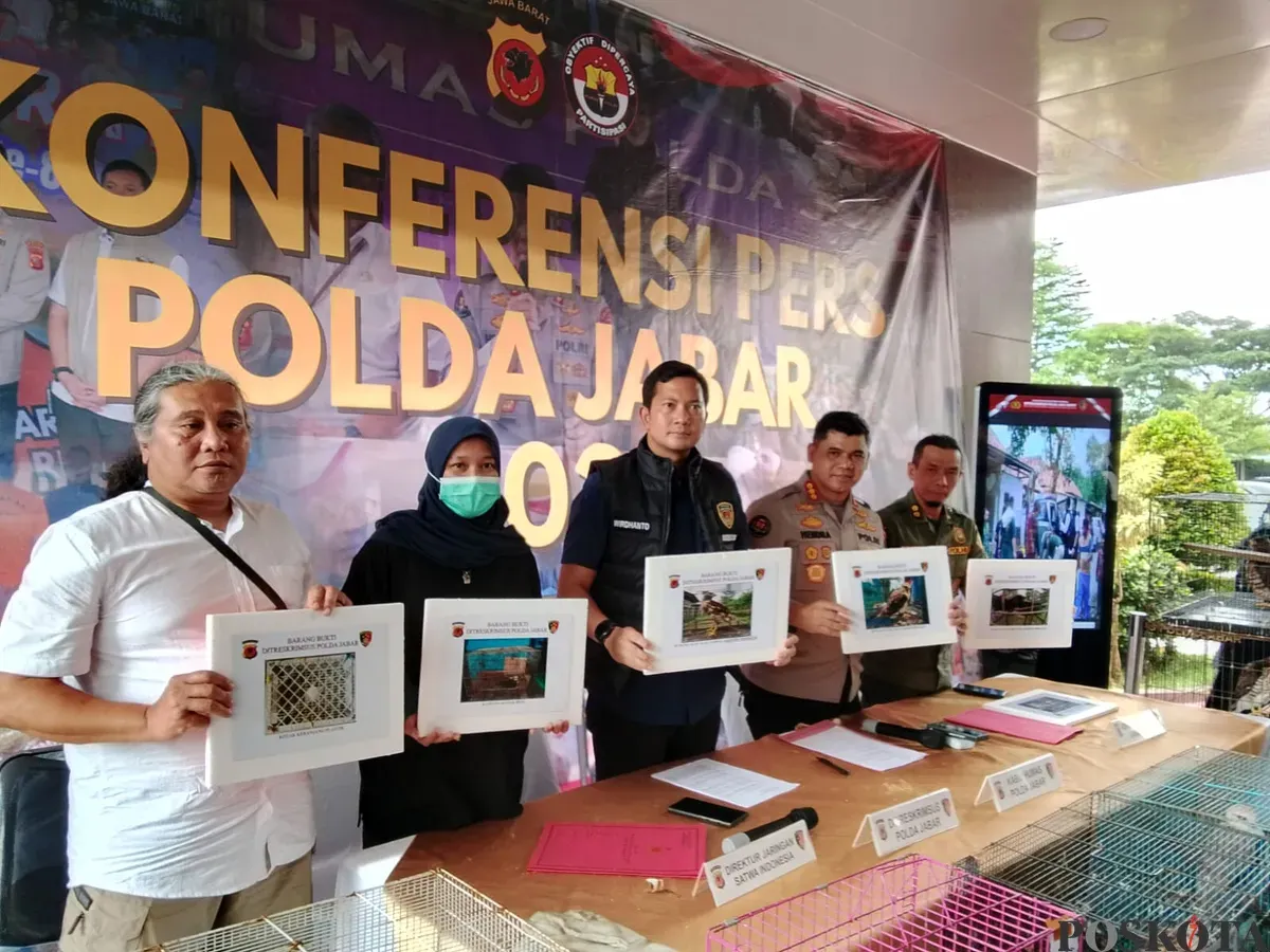 Ditreskrimsus Polda Jawa Barat melaksanakan gelar perkara di Mapolda Jabar, Jalan Soekarno Hatta, Kamis 29 Januari 2026. (Sumber: Poskota/Gatot Poedji Utomo)