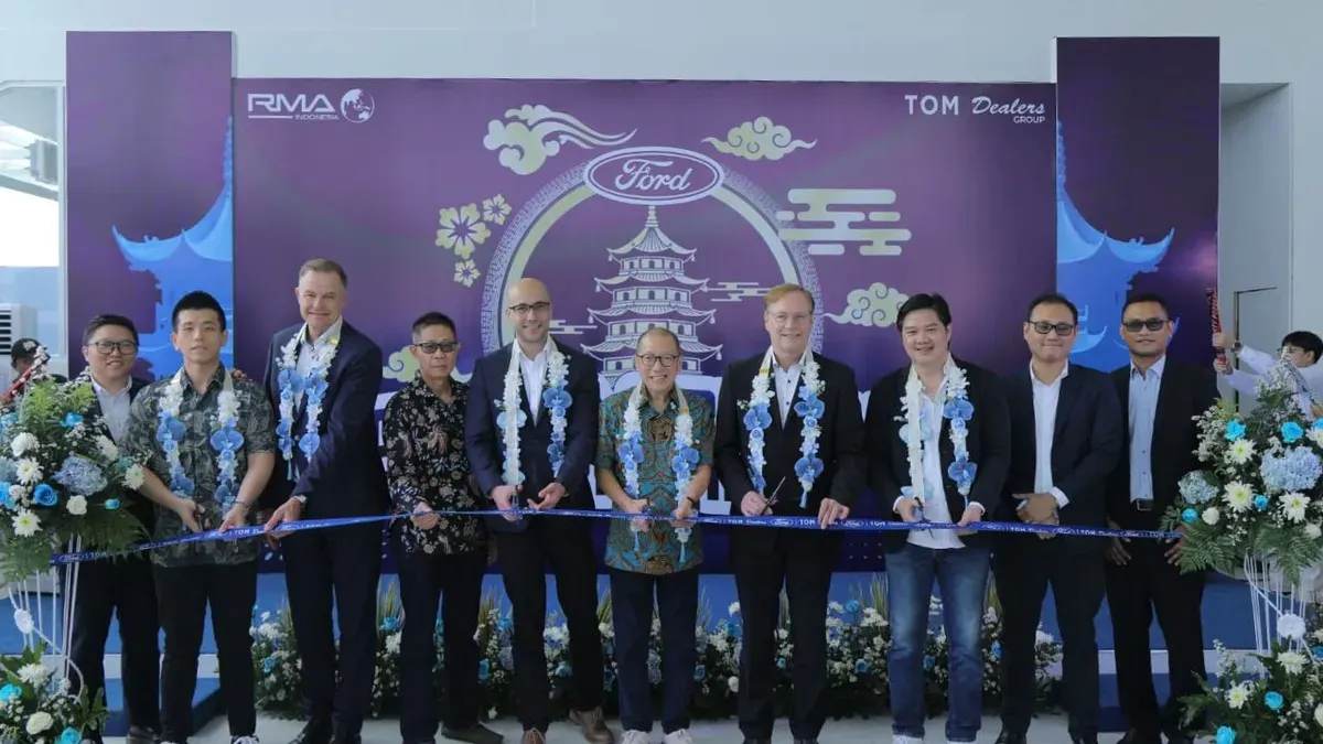 Ford melalui RMA Indonesia membuka Dealer Ford PIK 2 di Tangerang. (Sumber: Ford)