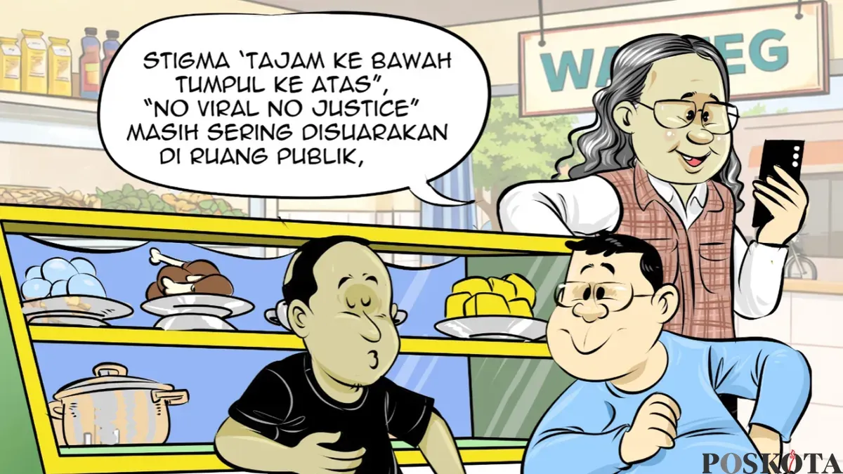 Ilustrasi Obrolan Warteg, Rabu, 1 Juli 2026. (Sumber: Poskota/Arif Setiadi)