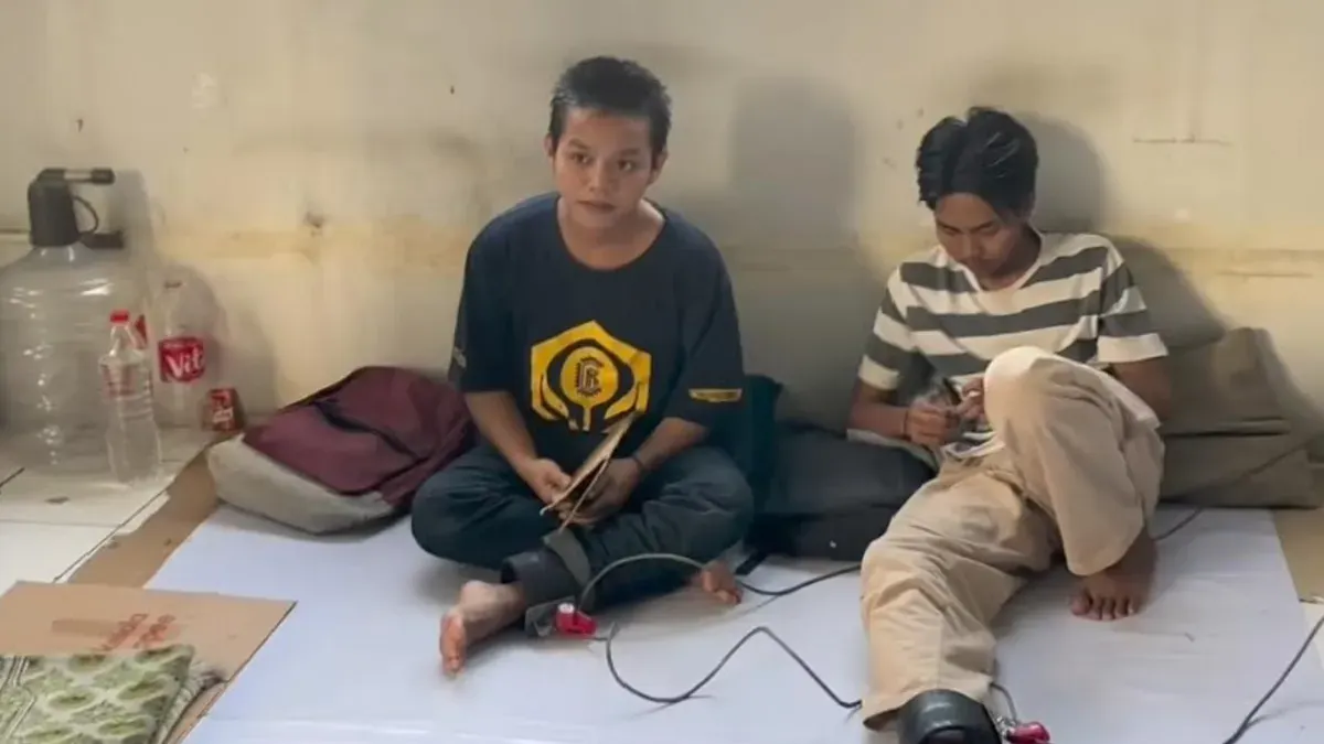 Dituduh mencuri, tiga pekerja percetakan yang disekap selama hampir tiga pekan dan diminta uang tebusan Rp50 juta per orang kini dilaporkan ke polisi atas dugaan pencurian. (Sumber: Istimewa)