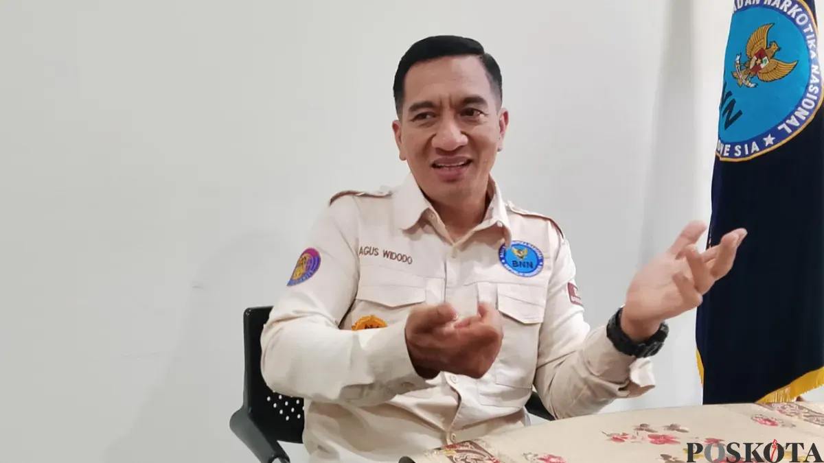 Kepala Badan Narkotika Nasional (BNN) Kabupaten Bandung Barat (KBB), AKBP Agus Widodo. (Sumber: Poskota/Gatot Poedji Utomo)