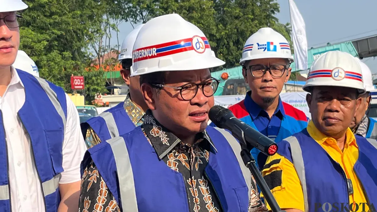Gubernur DKI Jakarta Pramono Anung di Grogol, Jakarta Barat, Kamis, 2 Juli 2026. (Sumber: Poskota/M Tegar Jihad)