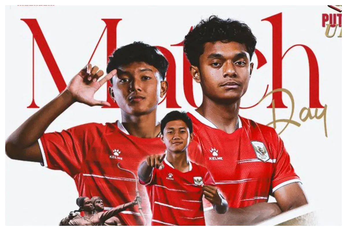 Link live streaming antara Timnas U17 Indonesia vs Malaysia akan tersaji pada laga persahabatan (friendly match) leg pertama yang berlangsung pada Sabtu, 4 Juli 2026. (Sumber: X/@TimnasIndonesia)