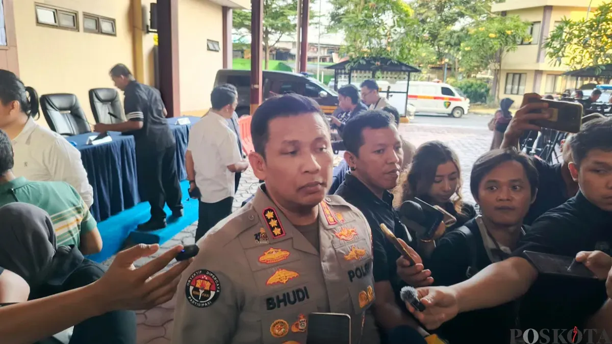 Kepala Bidang Humas Polda Metro Jaya, Komisaris Besar Polisi Budi Hermanto. (Sumber: Poskota/Ali Mansur)