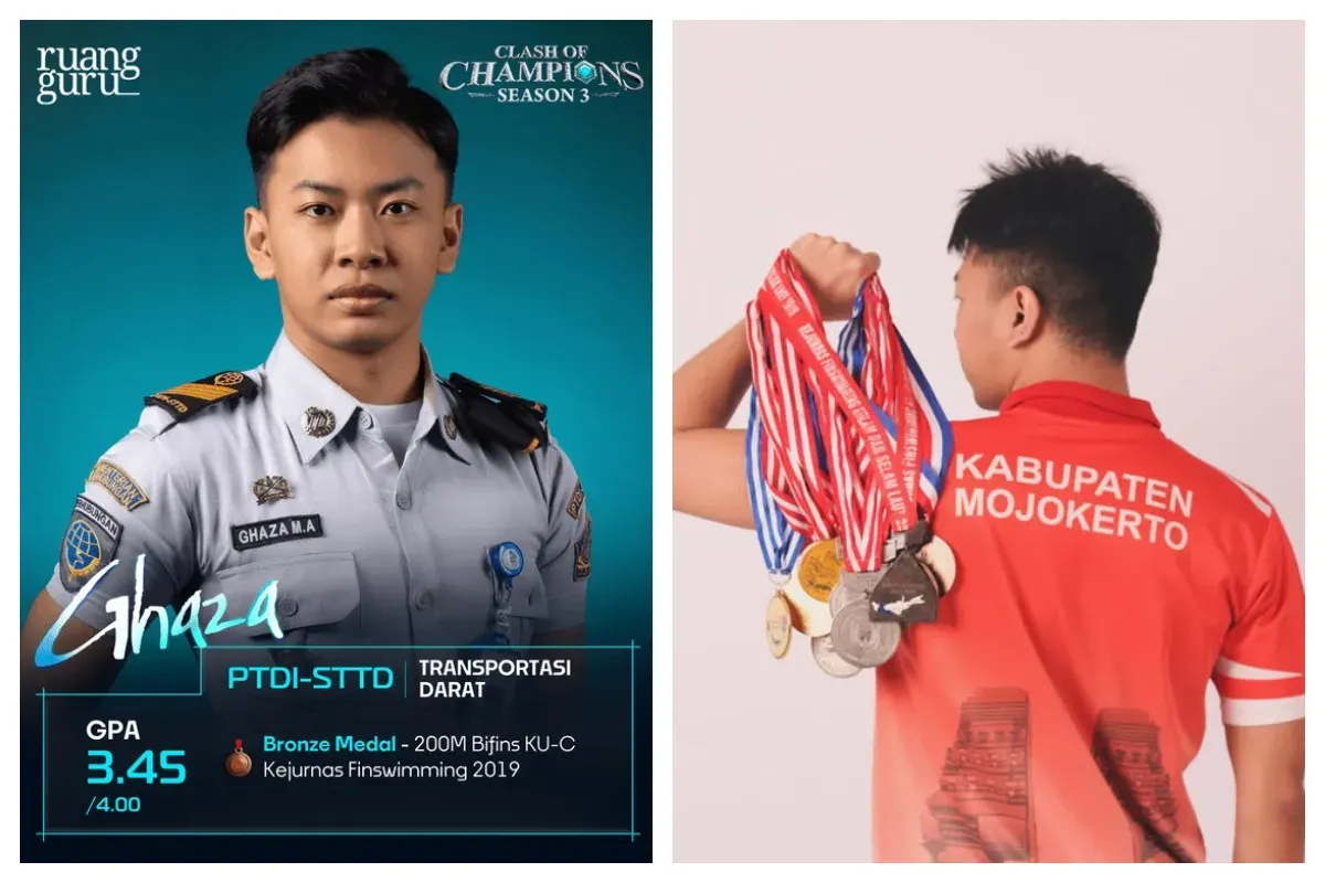 Salah satu peserta Clash of Champions (CoC) Season 3, Ghaza Muhammad Al Ghifari tengah menjadi sorotan usai muncul dugaan kasus pelecehan seksual. (Sumber: X/@jellymochipop)