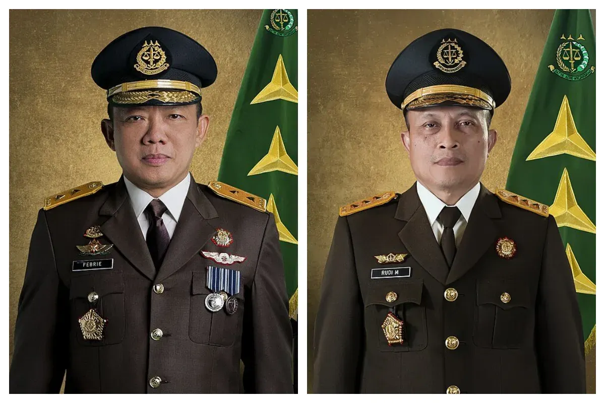 Jaksa Agung ST Burhanuddin resmi menunjuk Rudi Margono sebagai Pelaksana Tugas (Plt) Jaksa Agung Muda Tindak Pidana Khusus (Jampidsus) untuk menggantikan Febrie Adriansyah. (Sumber: X/@marioshane)