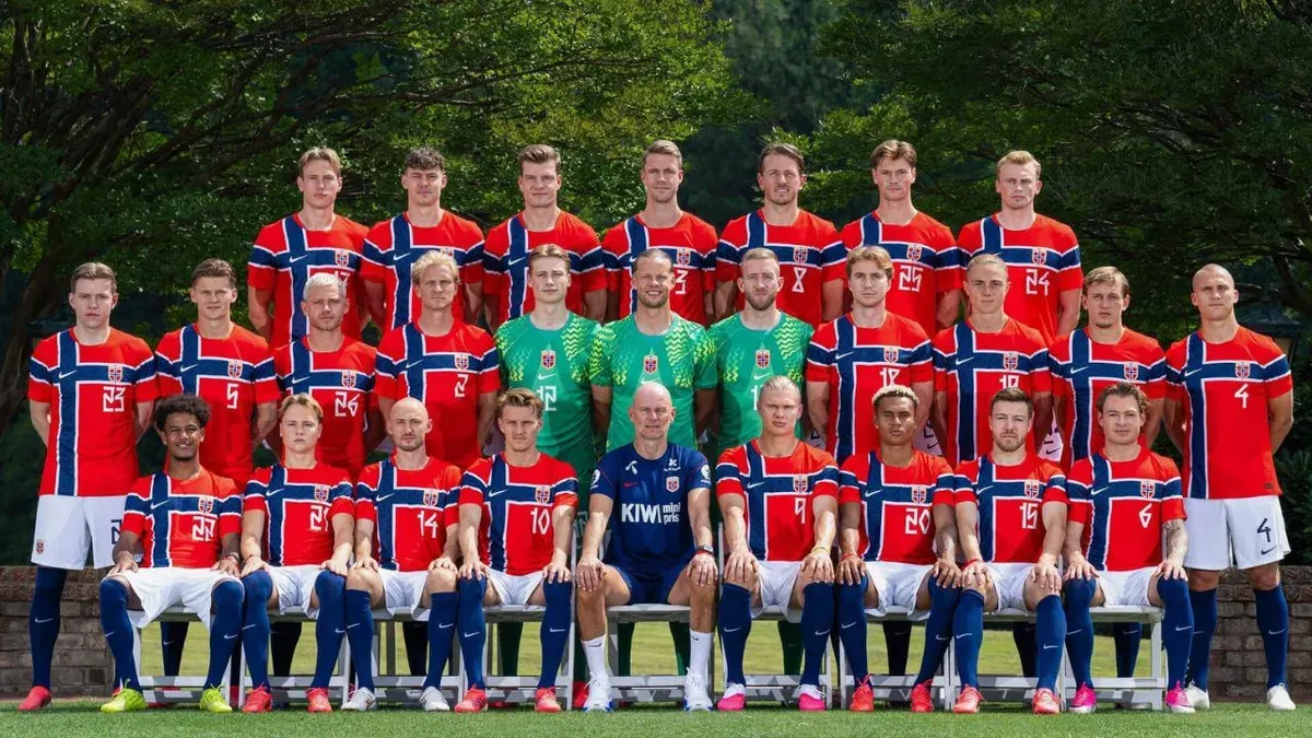 Potret Timnas Norwegia. (Sumber: X/@idextratime)