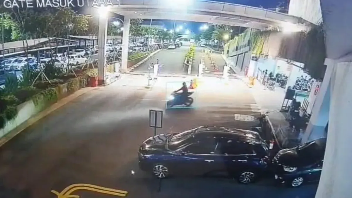 Rekaman cctv yang diamankan pihak kepolisian. (Sumber: Istimewa)