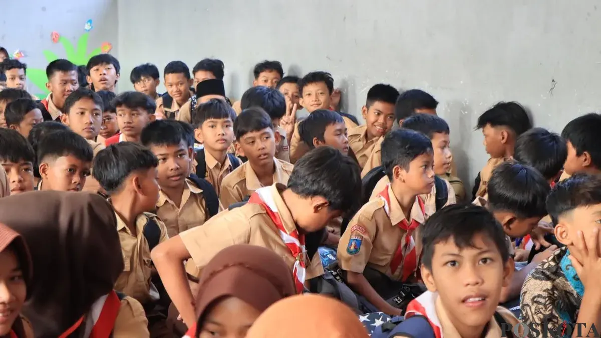 Disdik Kabupaten Tangerang menerapkan program budaya sekolah aman dari perundungan. (Sumber: Poskota/Veronica Prasetio)