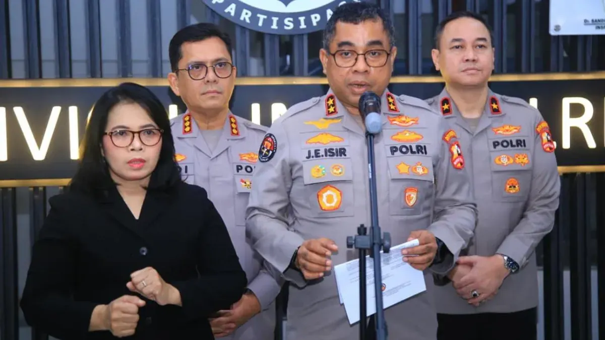 Kepala Divisi Humas Polri, Irjen Pol. Johnny Eddizon Isir. (Sumber: Dok. Mabes Polri)