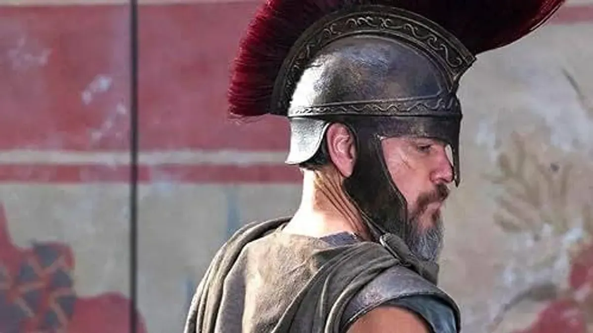 Matt Damon sebagai Odysseus dalam film The Odyssey karya Christopher Nolan yang mengadaptasi kisah epik perjalanan pulang Raja Ithaca. (Sumber: IMDB)