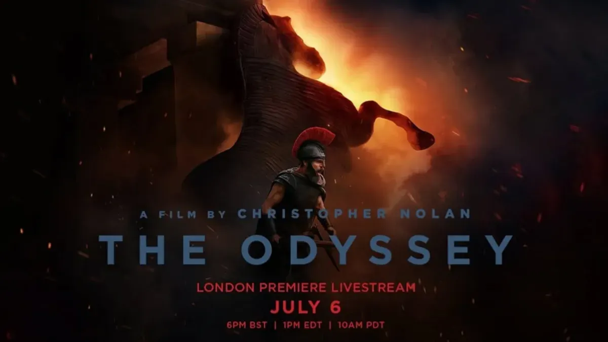 Nonton film The Odyssey sub Indo. (Sumber: Instagram/@theodysseymovie)