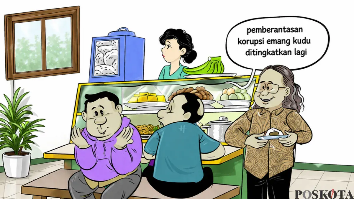 Ilustrasi Obrolan Warteg, Senin, 20 Juli 2026. (Sumber: Poskota)