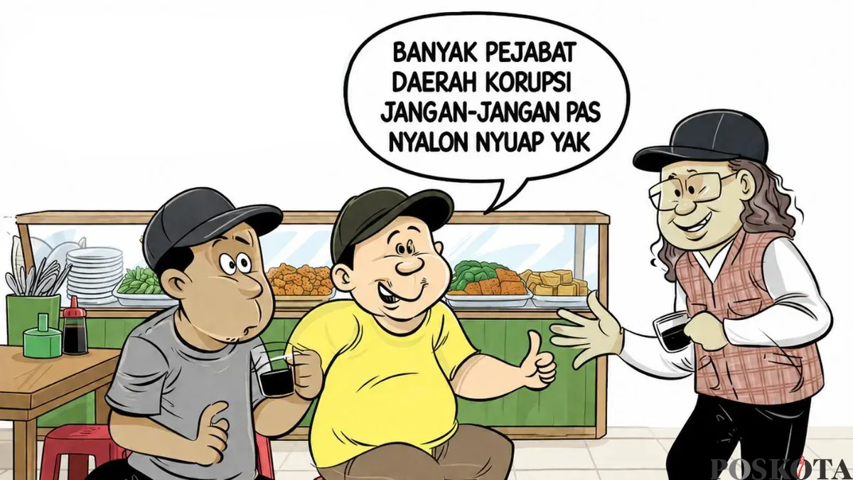 Obrolan warteg hari ini, Selasa, 21 Juli 2026. (Sumber: Poskota/Arif Setiadi)