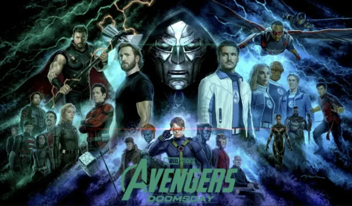 Trailer perdana Avengers: Doomsday memunculkan teori Three Way Incursion yang diduga melibatkan tiga realitas dalam Multiverse Saga. (Sumber: Marvel)