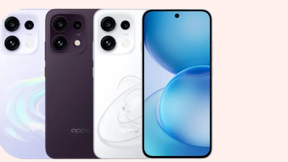 Oppo Reno16 F salah satu Hp Oppo yang punya kualitas kamera super jernih. (Sumber: Oppo)