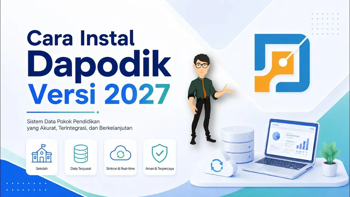Cara mengatasi prefill lama saat sinkronisasi Dapodik (Sumber: Youtube/@kedai Paud)