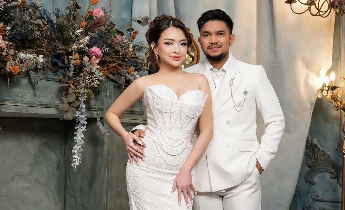 Nathalie Holscher resmi menikah dengan sang kekasih, Arief Fadli alias Aripat, pada Rabu, 22 Juli 2026. (Sumber: Instagram/@nathalieholscher)