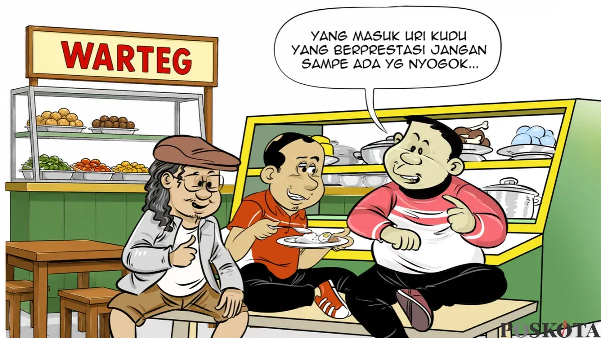 Ilustrasi Obrolan Warteg, Jumat, 24 Juli 2026. (Sumber: Poskota)