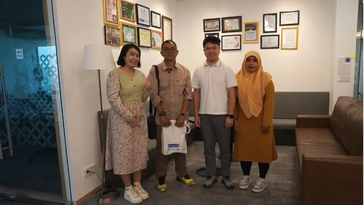 Potret nasabah HSB Investasi yang menuturkan mengedepankan legalitas dan edukasi dibanding pilih cuan instan. (Sumber: Istimewa)