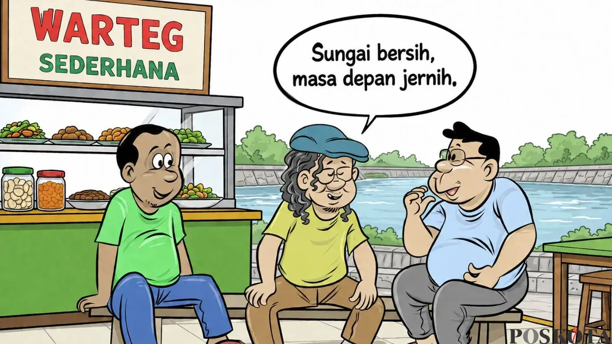 Obrolan warteg edisi hari ini, Senin, 27 Juli 2026. (Sumber: Poskota/Arif Setiadi)