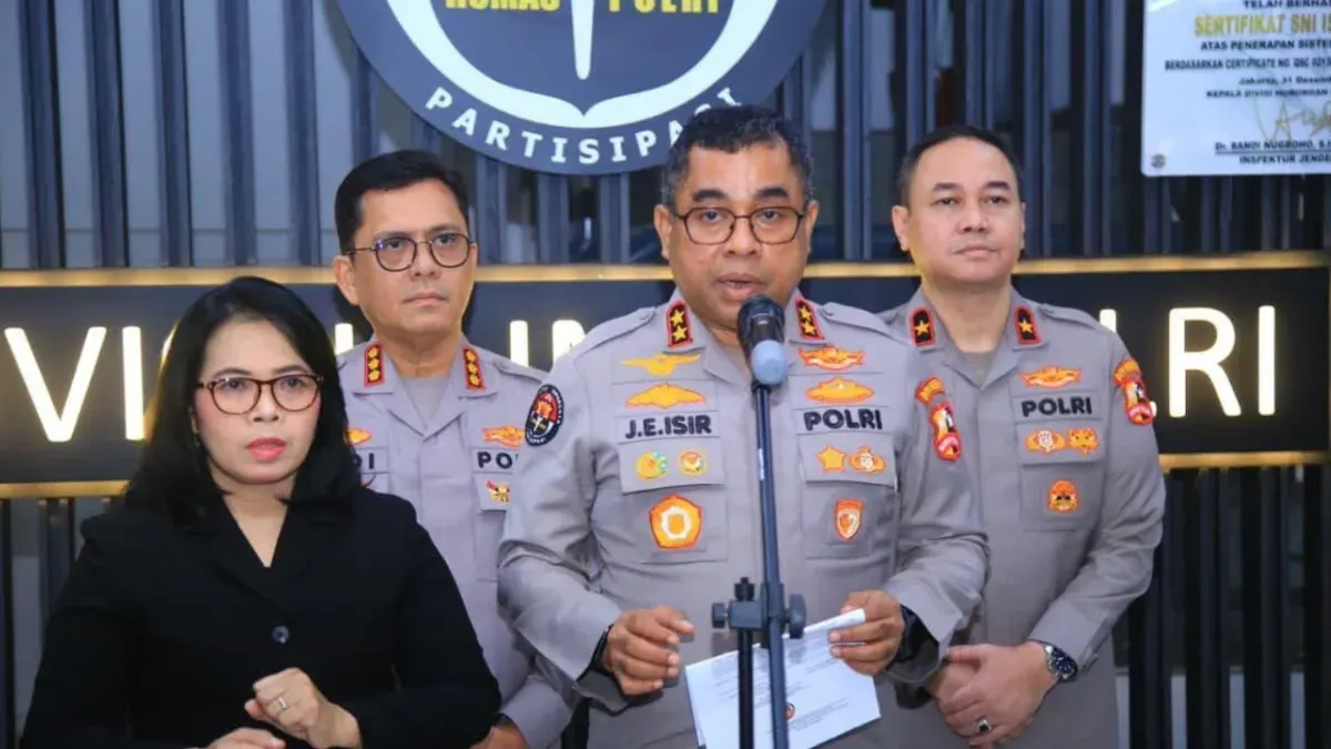 Kepala Divisi Humas Polri Irjen Jhonny Edison Isir. (Sumber: Humas Mabes Polri)