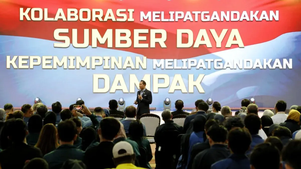 Menko AHY melepas Tim Ekspedisi Patriot 2026 bersama Menteri Transmigrasi M. Iftitah Sulaiman Suryanagara di Jakarta, Rabu, 29 Juli 2026. (Sumber: Dok. Istimewa)
