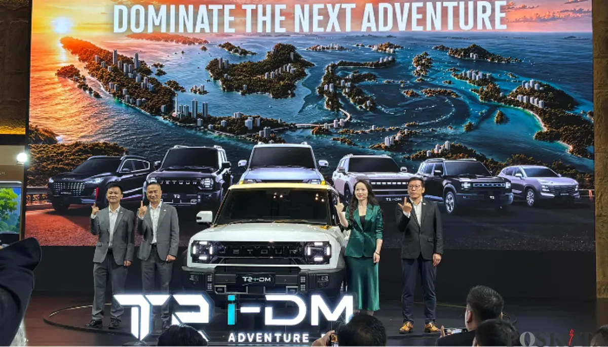 JETOUR T2 i-DM resmi dijual di Indonesia dengan harga Rp688 juta. (Sumber: Poskota/Aldi Harlanda Irawan)