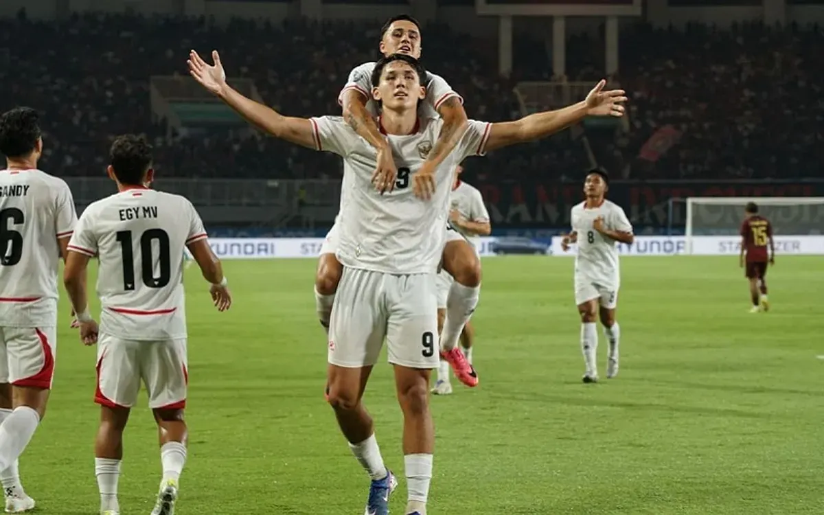 Timnas Indonesi mengusung rekor sempurna dalam empat pertemuan sebagai modal penting jelang laga Grup A Piala AFF 2026. (Sumber: PSSI)