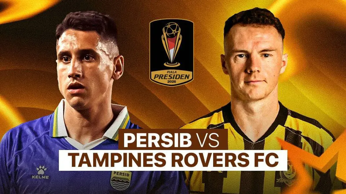 Link live streaming Persib vs Tampines Rovers di Piala Presiden 2026. (Sumber: Vidio)