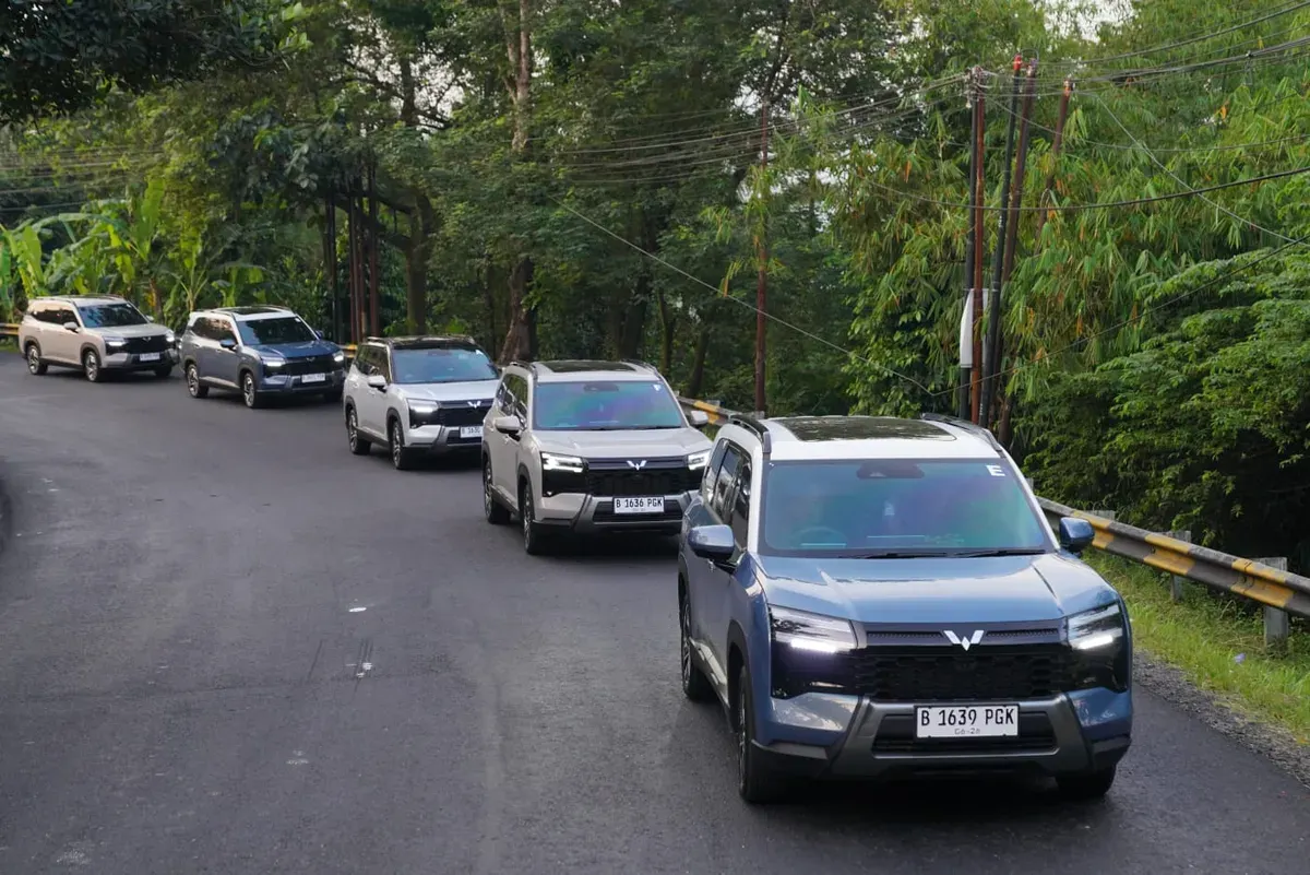 Wuling menggelar Media Drive Eksion PHEV dari Jakarta menuju Yogyakarta (Sumber: Wuling)