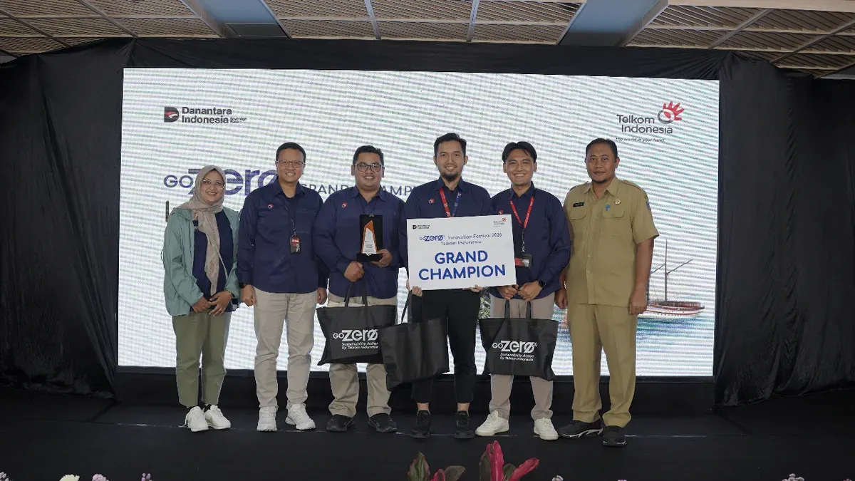 GoZero% Grand Champion Innovation Festival di Telkom Landmark Tower, Surabaya beberapa waktu lalu. (Sumber: Istimewa)