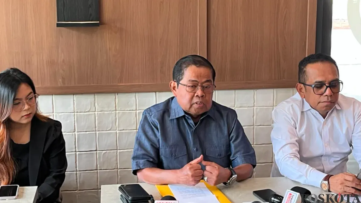 Wakil Ketua Umum Partai Golkar Bidang Kebijakan Publik Idrus Marham. (Sumber: Poskota/Pandi Ramedhan)