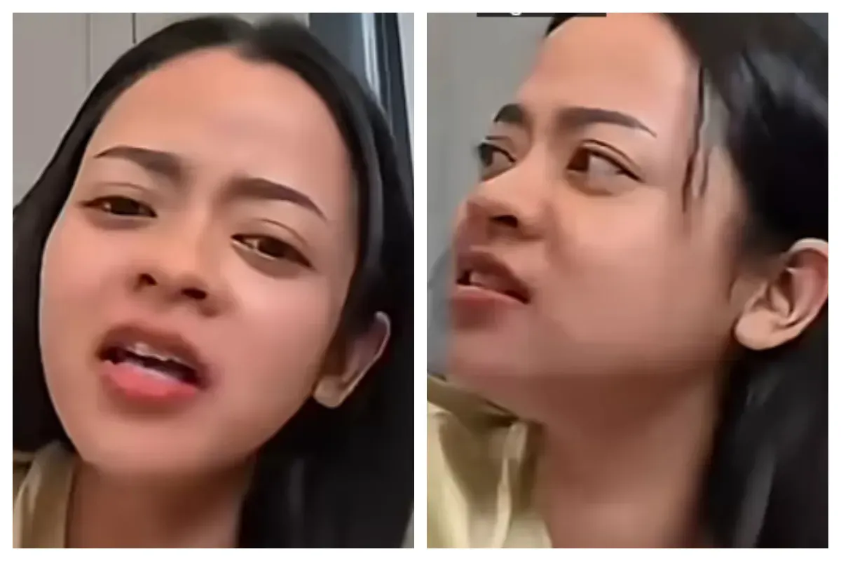 Tangkapan layar sosok bernama Manda yang terlibat dalam perseteruan panas antara Ruben Onsu dan Sarwendah. (Sumber: YouTube Short/@BintangKreatif14)