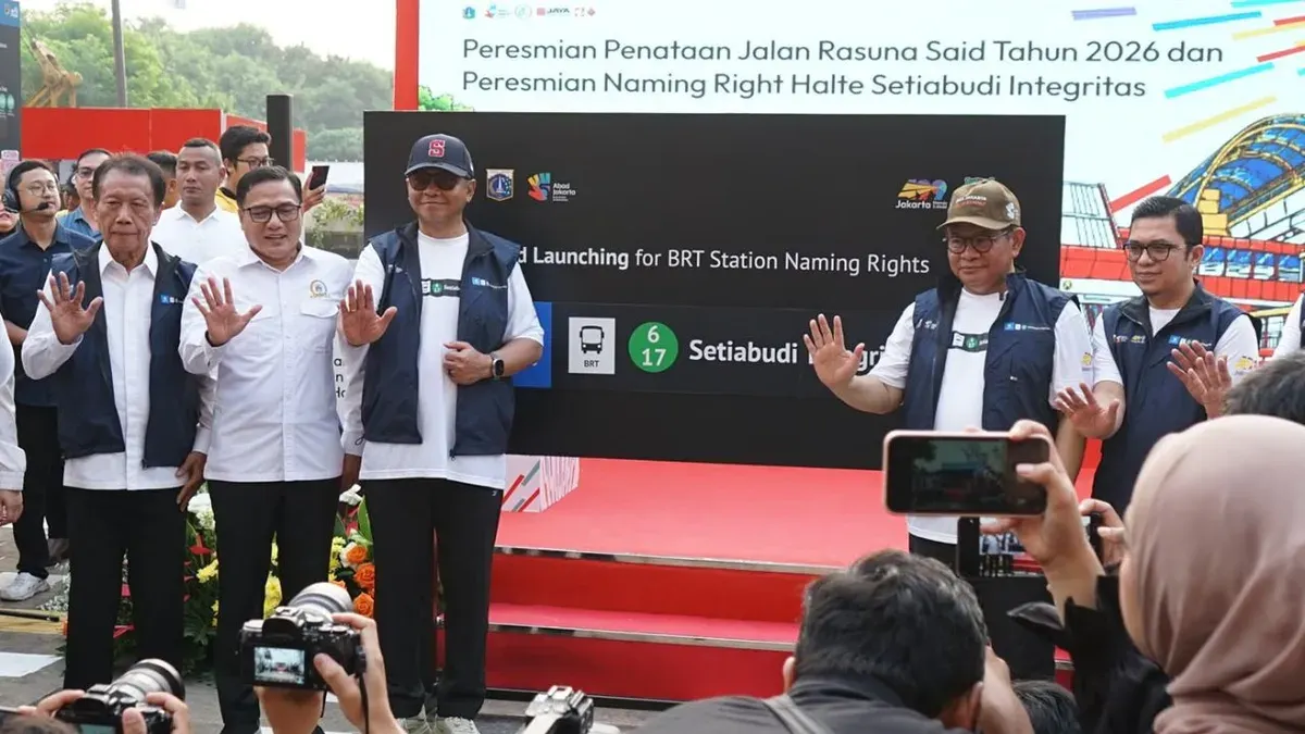 Perayaan Transjakarta sebagai Perseroan Terbatas (PT) ke-12 tahun. (Sumber: Dok. Transjakarta)