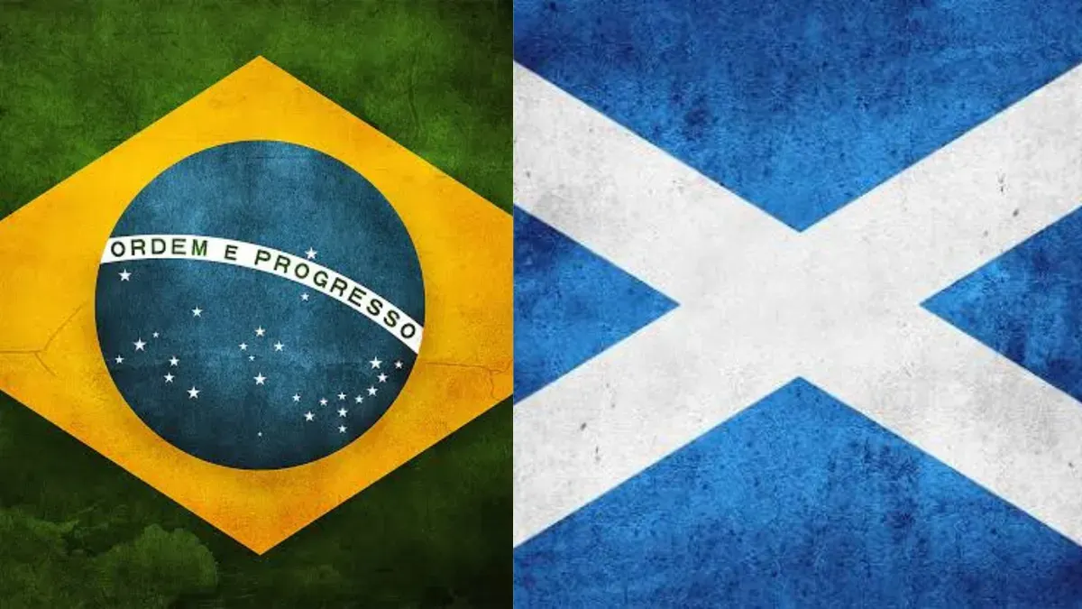 Link live streaming dan Prediksi skor Skotlandia vs Brasil. (Sumber: X/@pesgrau))